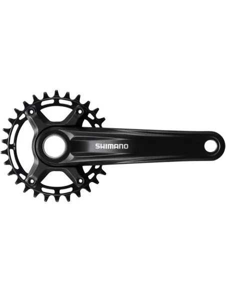 Crankstel 12-speed Shimano FC-MT510-1 - 34 tands - 175 mm - zwart