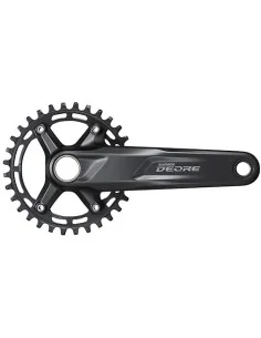 Crankstel 10/11-speed Shimano Deore FC-M5100-1 - 32T - 170 mm - zwart