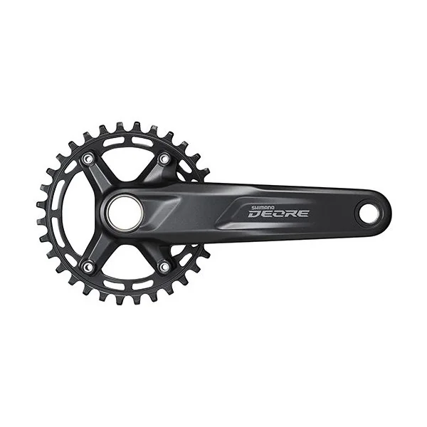 Crankstel 10/11-speed Shimano Deore FC-M5100-1 - 30 tands - 175 mm - zwart