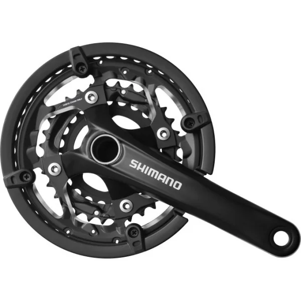 Crankstel 3 x 10-speed Shimano Trekking FC-T551 - 175/48-36-26T - incl. BB52 - zwart