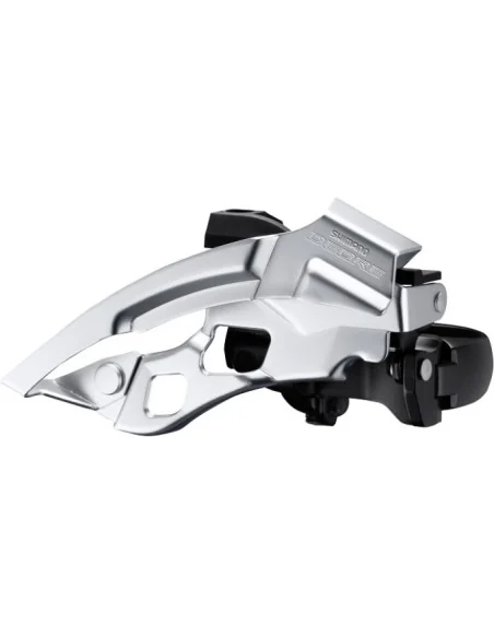 Voorderailleur 3 x10-speed Shimano Deore FC-T6000 - Top Swing - lage klem 63-66° - 44-48T - Zwart/Zilver