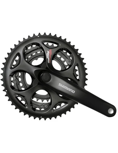 Crankstel 7/8 speed Shimano Tourney FC-A073 - 170/50-39-30T met vierkante as - zwart