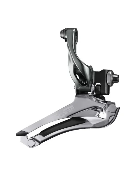 Voorderailleur 2 x 10 speed Shimano Tiagra FD-4700 ø28,6 - ø31,8 mm klem / down-pull 61-66° - 46-53T - Zwart/Zilver