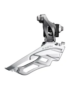 Voorderailleur 2 x 8-speed Shimano Claris FD-R2030 aanlas / down-pull 63-66° - 46-52T - grijs