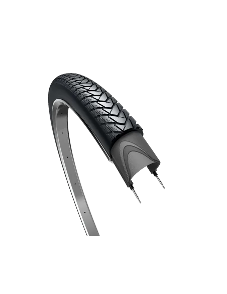 Buitenband Edge Traveller Basic 28 x 1.40" / 37-622 mm - zwart met reflectie