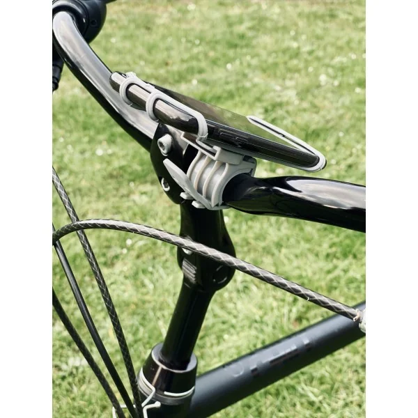 Telefoonhouder Edge EZ Fit - 360° - Siliconen - zwart