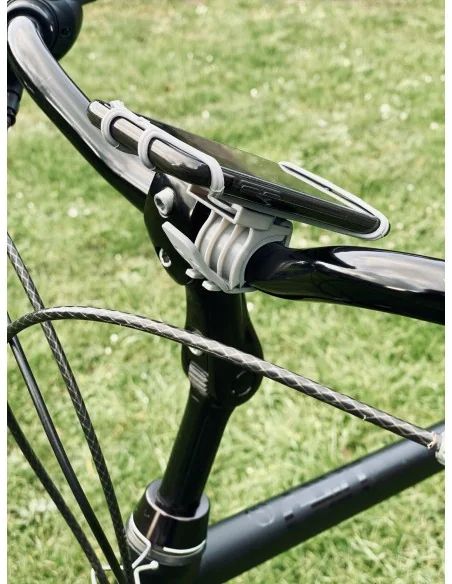 Telefoonhouder Edge EZ Fit - 360° - Siliconen - zwart