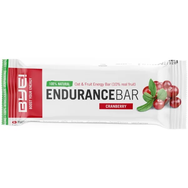 BYE! Endurance bar cranberry - 40 gram (doos à 15 stuks)