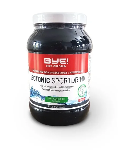 BYE! Isotonic sportdrink - rood fruit (1 kg)