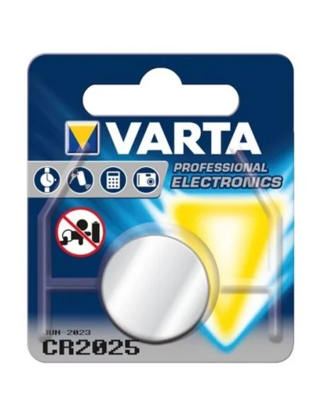 Knoopcel batterij Varta CR2025 Lithium 3V