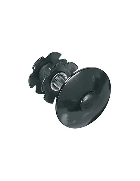 Balhoofdplug Ergotec 1-1/8" - zwart