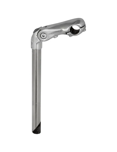 Stuurpen Ergotec Kobra verstelbaar RVS 25,4 / 300x110 / 25,4 mm - zilver