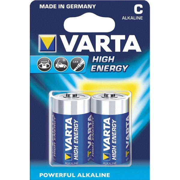 Batterij VARTA Longlife Alkaline LR14 C (2x)