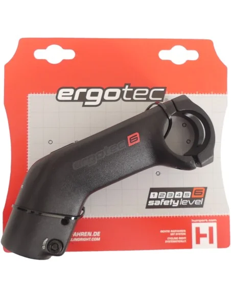 Stuurpen Ergotec High Barracuda ahead ø28,6 / 110 / 31,8 mm - zwart