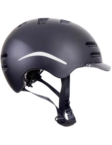 Fietshelm Edge Urban E-bike Pedelec Large (58-62cm) - zwart - NTA 8776 keurmerk (bromfiets & speed pedelec)