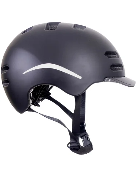 Fietshelm Edge Urban E-bike Pedelec Large (58-62cm) - zwart - NTA 8776 keurmerk (bromfiets & speed pedelec)