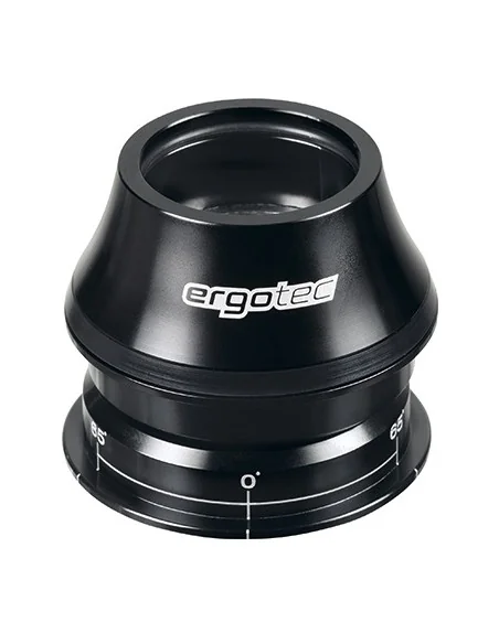 Balhoofdset Ergotec A118SAC-ES 1-1/8" semi-geïntegreerd met 65° stuurblokkade - zwart