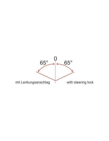 Balhoofdset Ergotec A118SAC-ES 1-1/8" semi-geïntegreerd met 65° stuurblokkade - zwart