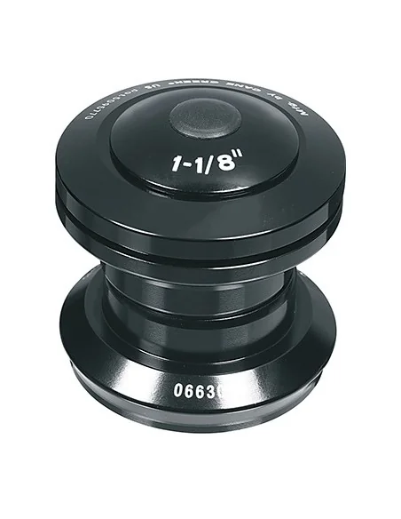 Balhoofdset Ergotec A118SAK ahead 1 1/8" zonder draad - zwart