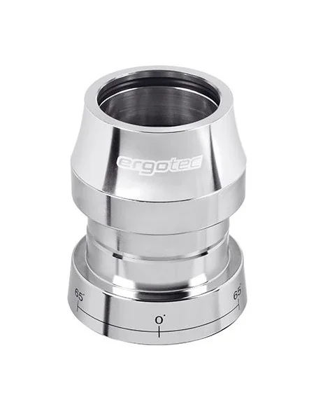 Balhoofdset Ergotec A118AC-ES ahead met 65° stuurblokkade 1 1/8" zonder draad - zwart