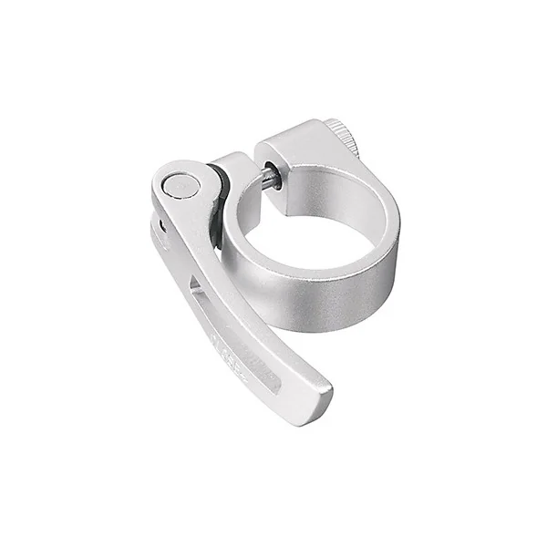 Zadelpenklem Ergotec SCQ-080 ø31,8 mm aluminium met snelspanner - zilver