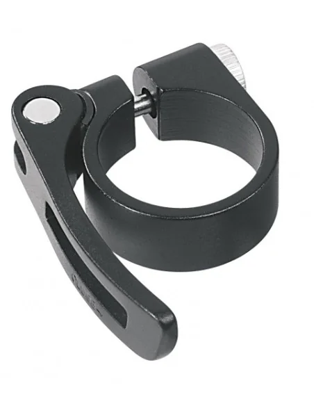 Zadelpenklem Ergotec SCQ-080 ø31,8 mm aluminium met snelspanner - zwart