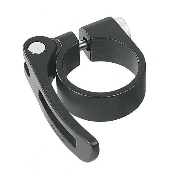 Zadelpenklem Ergotec SCQ-080 ø34,9 mm aluminium met snelspanner - zwart