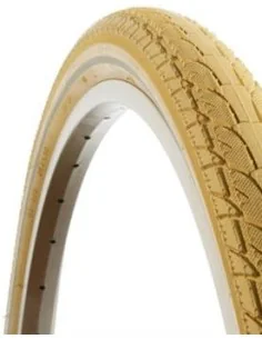 Buitenband Dutch Perfect 26 x 1.90" / 50-559 - creme met reflectie