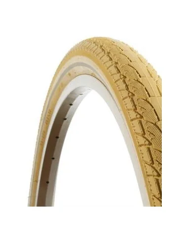 Buitenband Dutch Perfect 26 x 1.90" / 50-559 - creme met reflectie