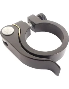 Zadelpenklem Ergotec SCQ-030 ø31,8 mm aluminium met snelspanner - zwart
