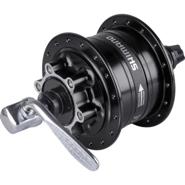 Dynamonaaf 32 gaats Shimano HD-3D32 3 Watt - voor 6-bouts remschijf - snelspanner - zwart
