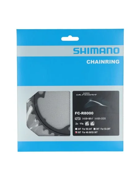 Kettingblad 36T Shimano Ultegra FC-R8000 (MT) 2x11 speed - zwart