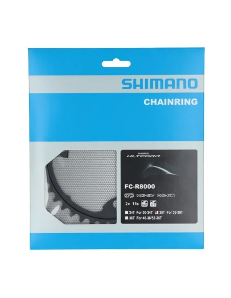 Kettingblad 39T Shimano Ultegra FC-R8000 (MW) 2x11 speed - zwart