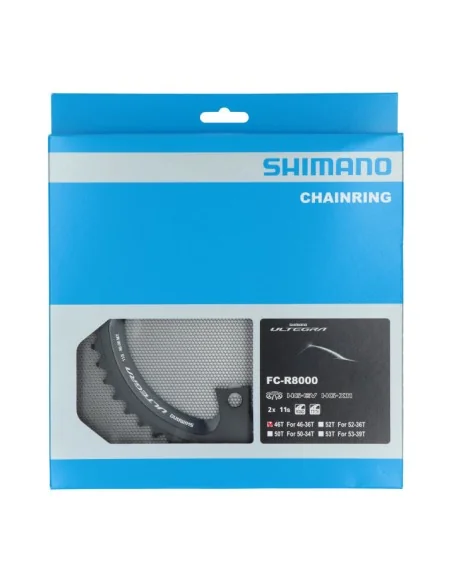 Kettingblad 46T Shimano Ultegra FC-R8000 (MT) 2x11 speed - zwart