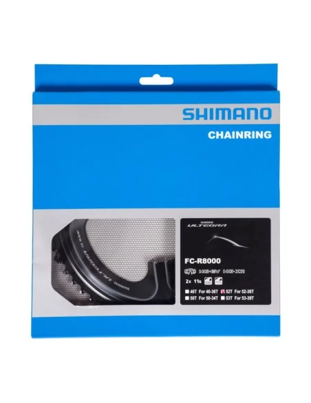 Kettingblad 52 tands Shimano Ultegra FC-R8000 (MT) 2x11 speed - zwart