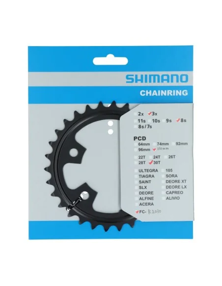 Kettingblad 30T Shimano Claris FC-R2030 - 7/8 speed
