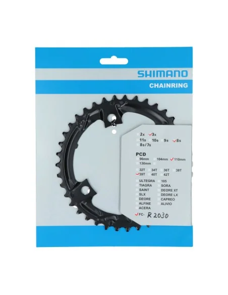 Kettingblad 39T Shimano Claris FC-R2030 - 7/8 speed