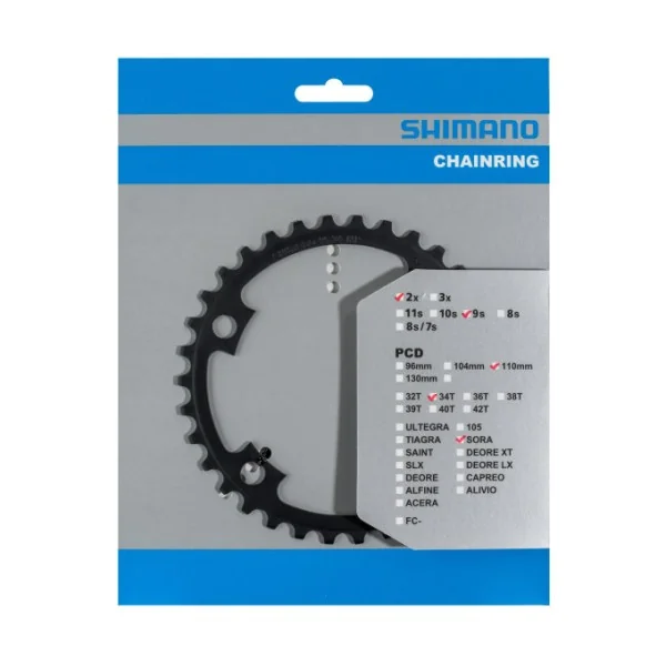 Kettingblad 34T Shimano Sora FC-R3000 - 9 speed