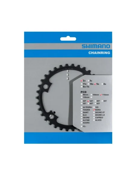 Kettingblad 34T Shimano Sora FC-R3000 - 9 speed