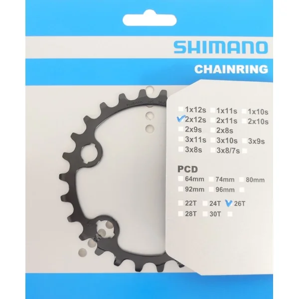 Kettingblad 26T Shimano SLX FC-M7100 / FC-M7120 - 12 speed