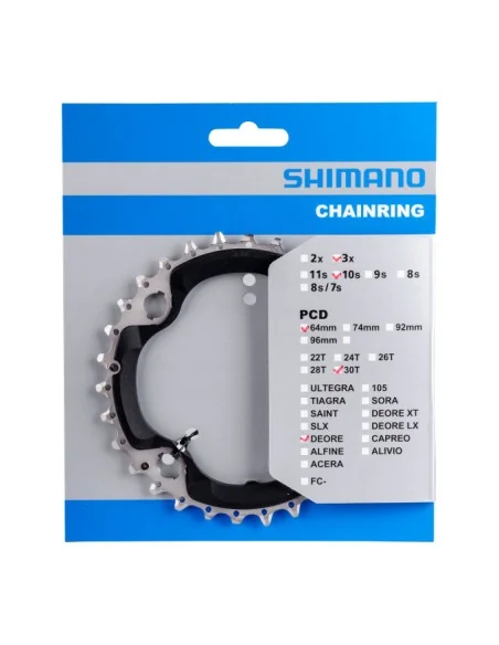 Kettingblad 30T Shimano Deore FC-M6000 3x10 speed