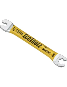 Spaaknippelsleutel IceToolz 12H4 Mavic - geel
