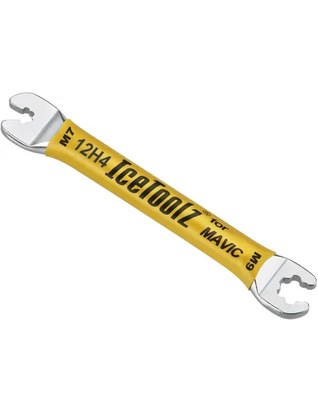 Spaaknippelsleutel IceToolz 12H4 Mavic - geel