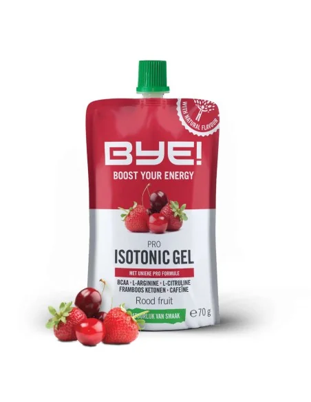BYE! Pro Isotonic Gel 70 gram - rood fruit (doos a 12 stuks)