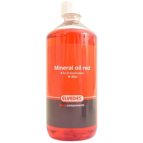 Mineraalolie Elvedes universeel - rood (1 liter)