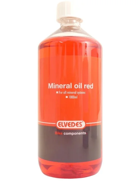 Mineraalolie Elvedes universeel - rood (1 liter)