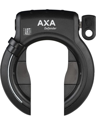 Ringslot Axa Defender - glanzend zwart (werkplaatsverpakking)