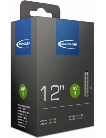 Binnenband Schwalbe AV1 12" / 47/62-203 - 40mm ventiel