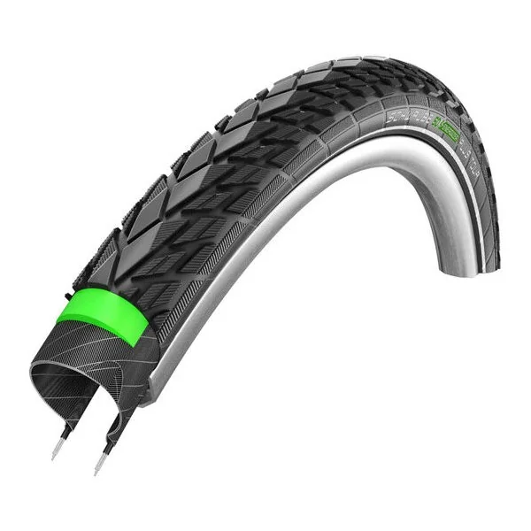 Buitenband Schwalbe Energizer Plus Tour GreenGuard 28 x 1.75" / 47-622 mm - zwart met reflectie