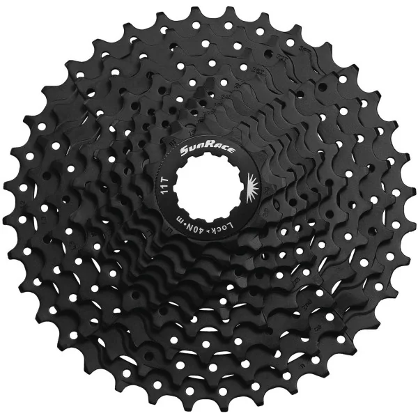 Cassette Sunrace CSMS1 10 speed - 11-36 tands - zwart